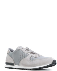 Мужские серые замшевые кеды от Tod's