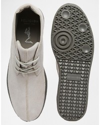 Мужские серые замшевые кеды от Religion