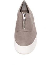 Женские серые замшевые кеды от Vince