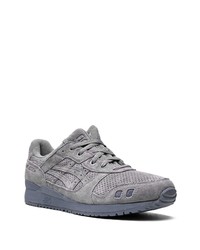 Мужские серые замшевые кроссовки от Asics