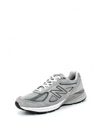 Мужские серые замшевые кроссовки от New Balance