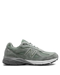 Мужские серые замшевые кроссовки от New Balance