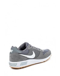 Мужские серые замшевые кроссовки от Nike