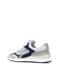 Мужские серые замшевые кроссовки от New Balance