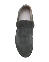 Мужские серые замшевые лоферы от Marsèll