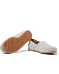 Мужские серые замшевые лоферы от Mulo