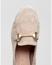 Женские серые замшевые лоферы от Office