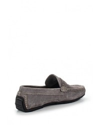 Мужские серые замшевые мокасины от Bata