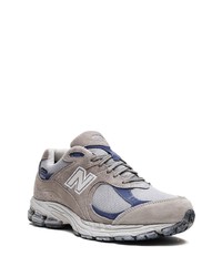 Мужские серые замшевые низкие кеды от New Balance