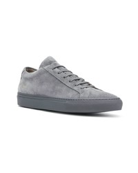 Мужские серые замшевые низкие кеды от Common Projects