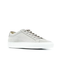 Мужские серые замшевые низкие кеды от Common Projects