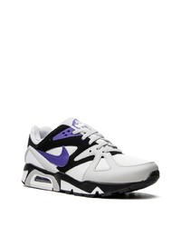 Мужские серые замшевые низкие кеды от Nike