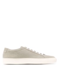 Мужские серые замшевые низкие кеды от Common Projects