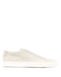 Мужские серые замшевые низкие кеды от Common Projects