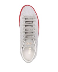 Мужские серые замшевые низкие кеды от Hide&Jack