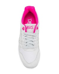 Женские серые замшевые низкие кеды от Asics