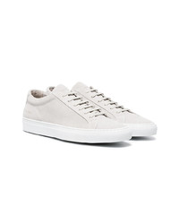 Мужские серые замшевые низкие кеды от Common Projects