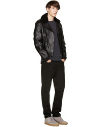 Мужские серые замшевые низкие кеды от Filling Pieces