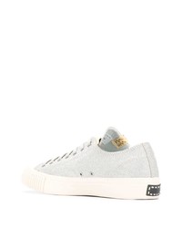 Мужские серые замшевые низкие кеды от VISVIM