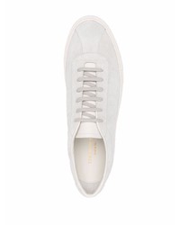 Мужские серые замшевые низкие кеды от Common Projects