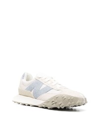 Мужские серые замшевые низкие кеды от New Balance