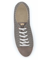 Мужские серые замшевые низкие кеды от Swear
