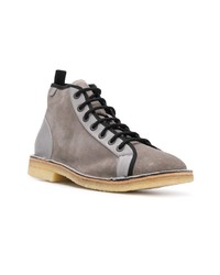 Мужские серые замшевые повседневные ботинки от Lanvin