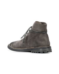 Мужские серые замшевые повседневные ботинки от Marsèll