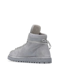 Мужские серые замшевые повседневные ботинки от Marsèll