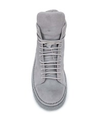 Мужские серые замшевые повседневные ботинки от Marsèll