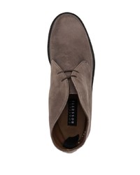 Мужские серые замшевые повседневные ботинки от Fratelli Rossetti
