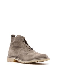 Мужские серые замшевые повседневные ботинки от Officine Creative