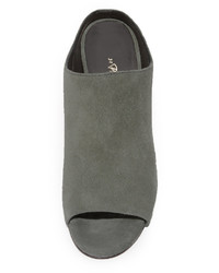 Серые замшевые сабо от 3.1 Phillip Lim