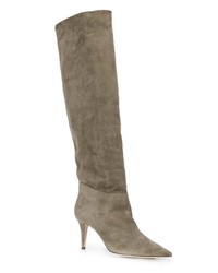 Серые замшевые сапоги от Tamara Mellon