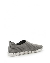 Мужские серые замшевые слипоны от Darkwood