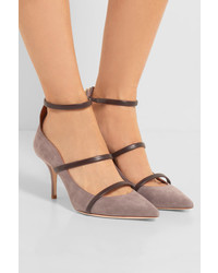 Серые замшевые туфли от Malone Souliers