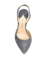 Серые замшевые туфли от Paul Andrew