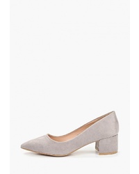 Серые замшевые туфли от Super Mode