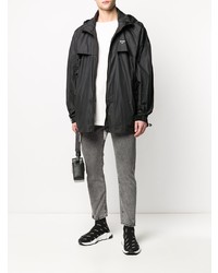 Мужские серые зауженные джинсы от Off-White