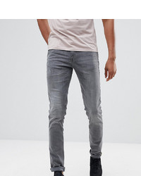 Мужские серые зауженные джинсы от BLEND