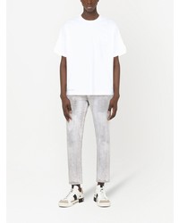 Мужские серые зауженные джинсы от Dolce & Gabbana