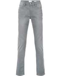 Мужские серые зауженные джинсы от Frame