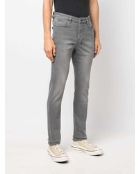 Мужские серые зауженные джинсы от Ksubi