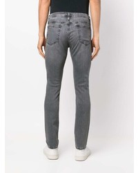Мужские серые зауженные джинсы от Frame
