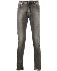 Мужские серые зауженные джинсы от Represent