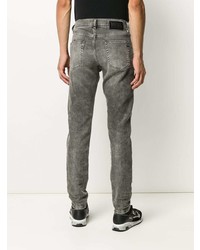 Мужские серые зауженные джинсы от Diesel