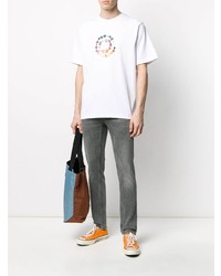 Мужские серые зауженные джинсы от Department 5