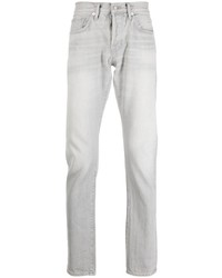 Мужские серые зауженные джинсы от Tom Ford