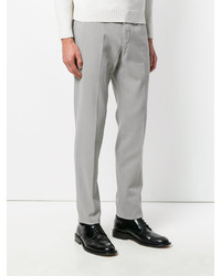 Мужские серые кашемировые брюки от Pt01