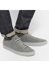 Мужские серые кеды от Common Projects